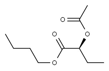 [S,(-)]-2-Acetyloxybutyric acid butyl ester