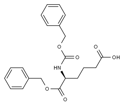 [S,(-)]-2-[[(Benzyloxy)carbonyl]amino]hexanedioic acid hydrogen 1-benzyl ester