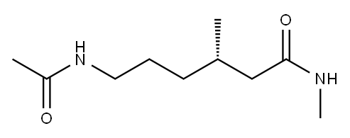 [S,(-)]-6-Acetylamino-N,3-dimethylhexanamide