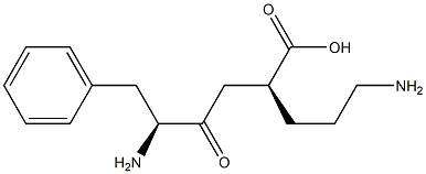 (2S)-5-Amino-2-[(S)-3-amino-2-oxo-4-phenylbutyl]pentanoic acid