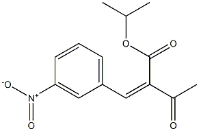 (Z)-2-Acetyl-3-(3-nitrophenyl)acrylic acid isopropyl ester|