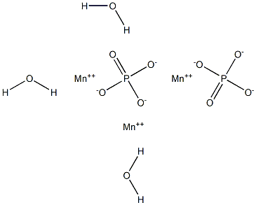Manganese(II) orthophosphate trihydrate
