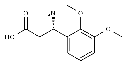 (S)-3-Amino-3-(2,3-dimethoxy-phenyl)-propanoic acid
