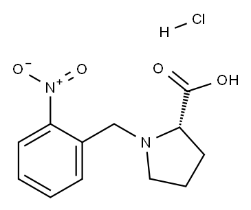 (S)-alpha-(2-nitro-benzyl)-proline hydrochloride