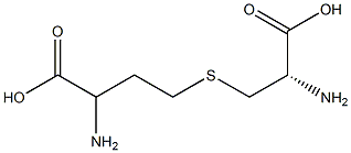(S)-2-Amino-4-[(2-amino-2-carboxyethyl)thio]butanoic acid Structure