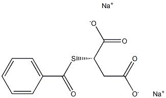 [S,(-)]-2-(Benzoylthio)succinic acid disodium salt