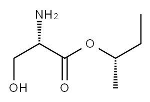 (S)-2-Amino-3-hydroxypropanoic acid (S)-1-methylpropyl ester