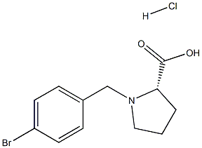 (S)-alpha-(4-bromo-benzyl)-proline hydrochloride