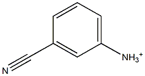 m-Cyanobenzenaminium