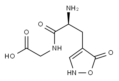 [[(S)-2-Amino-3-[(2,5-dihydro-5-oxoisoxazol)-4-yl]propanoyl]amino]acetic acid