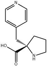 (S)-ALPHA-(4-PYRIDINYLMETHYL)-PROLINE-HCL Structure