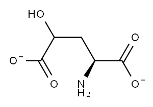 (2S)-2-amino-4-hydroxypentanedioate