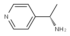 (-)-4-[(S)-1-Aminoethyl]pyridine Structure