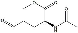 (S)-2-Acetylamino-4-formylbutyric acid methyl ester