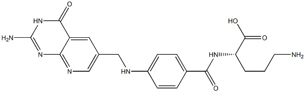 (S)-2-[[4-[[(2-Amino-4-oxo-3,4-dihydropyrido[2,3-d]pyrimidine-6-yl)methyl]amino]benzoyl]amino]-5-aminopentanoic acid