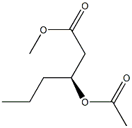 [S,(-)]-3-(Acetyloxy)hexanoic acid methyl ester