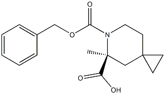 (S)-6-benzyl 5-methyl 6-azaspiro[2.5]octane-5,6-dicarboxylate