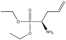 [(S)-1-Amino-3-butenyl]phosphonic acid diethyl ester Structure