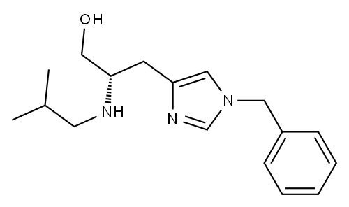 (2S)-3-(1-Benzyl-1H-imidazol-4-yl)-2-isobutylamino-1-propanol