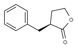 (S)-3-Benzyldihydrofuran-2(3H)-one Structure