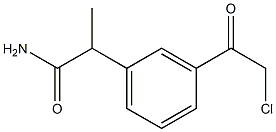 2-(m-Chloroacetylphenyl)propionamide|