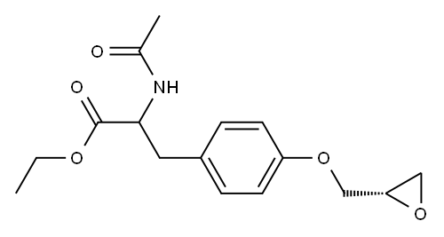 (S)-2-Acetylamino-3-[4-(oxiran-2-ylmethoxy)phenyl]propionic acid ethyl ester