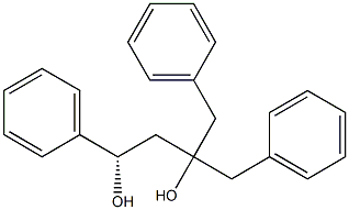 [S,(-)]-3-Benzyl-1,4-diphenyl-1,3-butanediol Structure