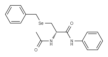 [S,(+)]-2-Acetylamino-3-(benzylseleno)-N-phenylpropionamide