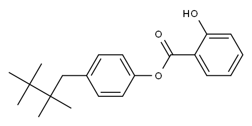 Salicylic acid p-(2,2,3,3-tetramethylbutyl)phenyl ester
