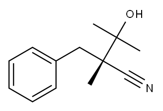 (2S)-2-Benzyl-3-hydroxy-2,3-dimethylbutyronitrile