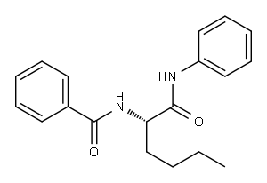 [S,(-)]-2-(Benzoylamino)-N-phenylhexanamide