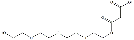 Malonic acid 1-[2-[2-[2-(2-hydroxyethoxy)ethoxy]ethoxy]ethyl] ester