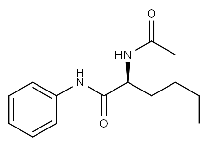 [S,(-)]-2-(Acetylamino)-N-phenylhexanamide