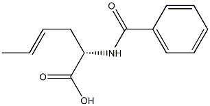 [S,(+)]-2-(Benzoylamino)-4-hexenoic acid