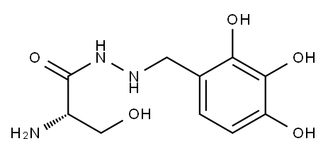1-[(S)-2-Amino-3-hydroxy-1-oxopropyl]-2-(2,3,4-trihydroxybenzyl)hydrazine