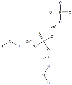Zinc phosphate dihydrate Structure
