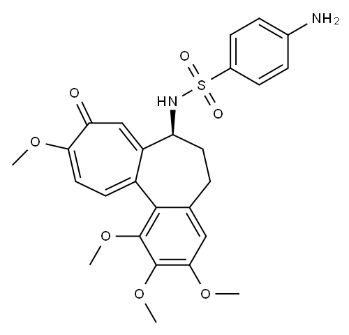 (S)-7-(4-Aminophenylsulfonylamino)-6,7-dihydro-1,2,3,10-tetramethoxybenzo[a]heptalen-9(5H)-one