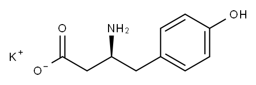 [S,(-)]-3-Amino-4-(p-hydroxyphenyl)butyric acid potassium salt