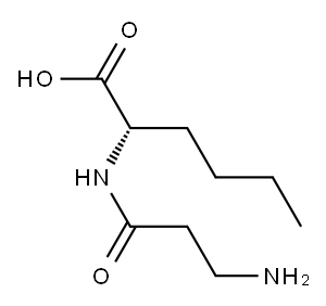(S)-2-(3-Aminopropanoylamino)hexanoic acid|