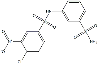 m-(4-Chloro-3-nitrophenylsulfonylamino)benzenesulfonamide|