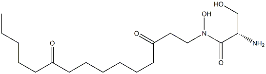 (2S)-2-Amino-N,3-dihydroxy-N-(3,10-dioxopentadecyl)propanamide