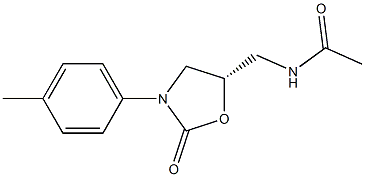 (5S)-5-Acetylaminomethyl-3-[4-methylphenyl]oxazolidin-2-one
