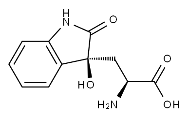 (S)-2-Amino-3-[[(3R)-2,3-dihydro-3-hydroxy-2-oxo-1H-indol]-3-yl]propionic acid
