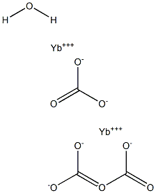 Ytterbium Carbonate Hydrate 99.9% Structure