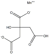 Manganese(II) hydrogen citrate