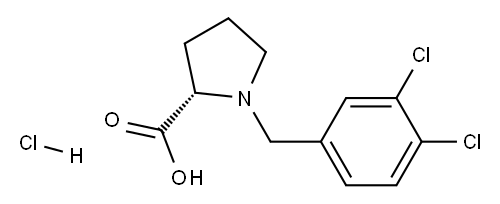 (S)-alpha-(3,4-dichloro-benzyl)-proline hydrochloride