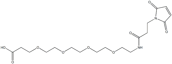 1-Maleinimido-3-oxo-7,10,13,16-tetraoxa-4-azanonadecan-19-oic acid