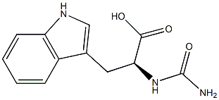 (2S)-2-[(aminocarbonyl)amino]-3-(1H-indol-3-yl)propanoic acid