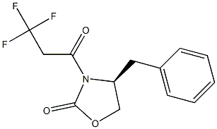 (S)-4-benzyl-3-(3,3,3-trifluoropropanoyl)oxazolidin-2-one Structure