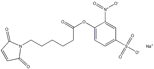 6-Maleimidocaproic acid (2-nitro-4-sulfo) phenyl ester sodium salt